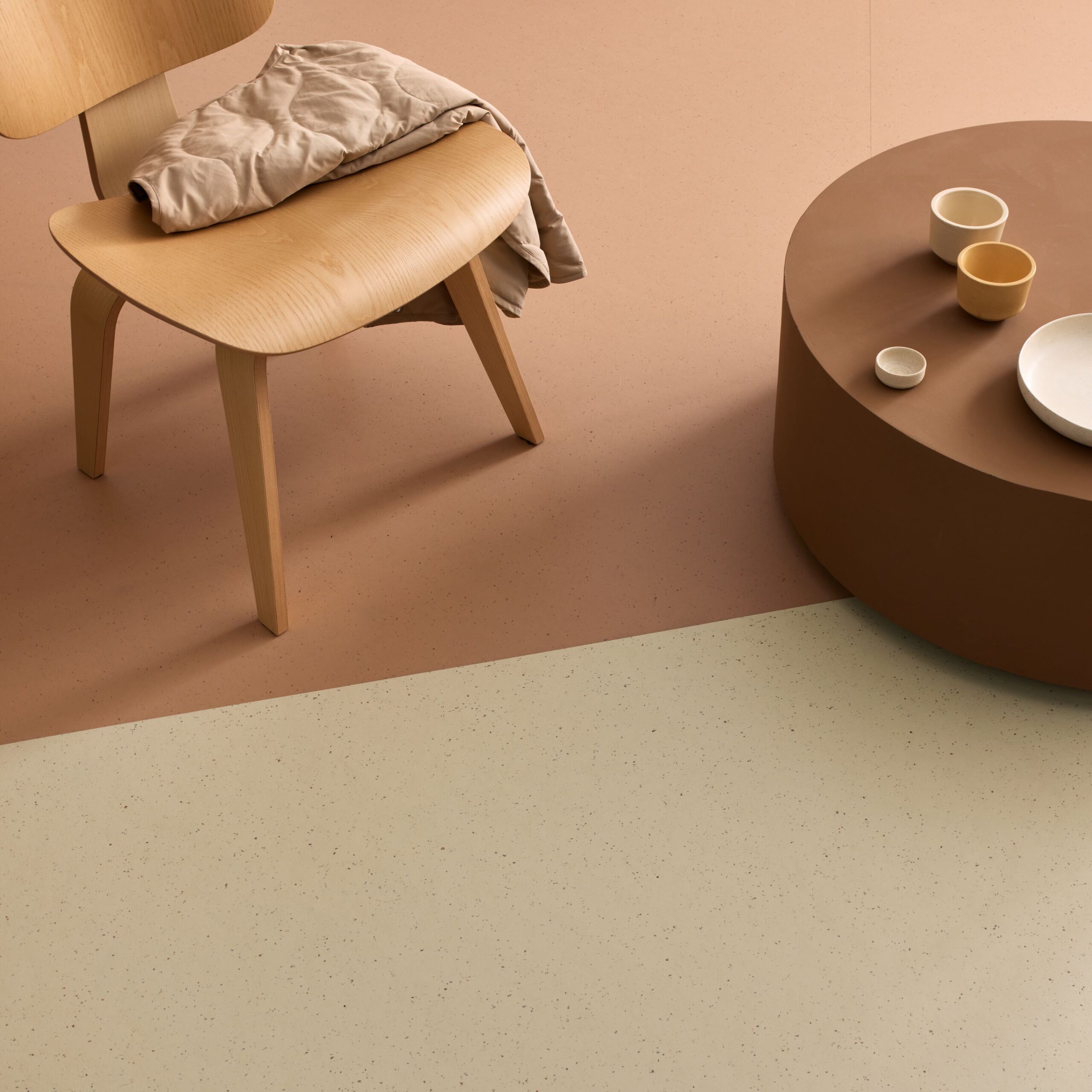 High Resolution-Marmoleum cocoa 3592 salted caramel 3590 meringue
